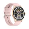 Inteligentné hodinky Aberto HK49 Rosegold – S ružovým silikónovým remienkom