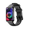Inteligentné hodinky FitMate™ JL06 Black ECG – s čiernym silikónovým remienkom