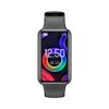 Inteligentné hodinky FitMate™ JL06 Black ECG – s čiernym silikónovým remienkom