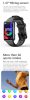 Inteligentné hodinky FitMate™ JL06 Black ECG – s čiernym silikónovým remienkom